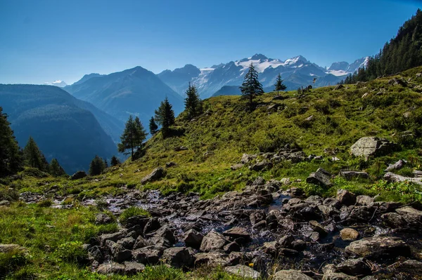 Fenestral Στο Finhaut Στο Valais Swiss — Φωτογραφία Αρχείου