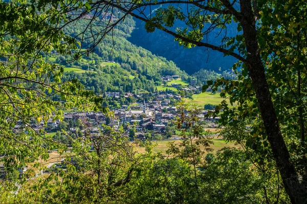 Salle Val Aoste Italy — Stock fotografie