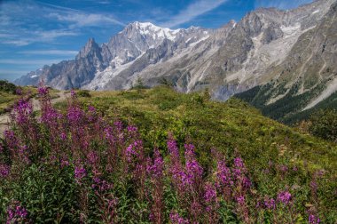 Mont blanc, val gelincik, val d 'aoste, italya