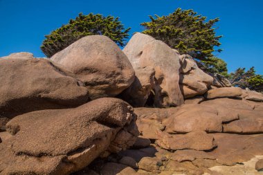 ploumanac'h is perros-guirec is cote d'amor is france