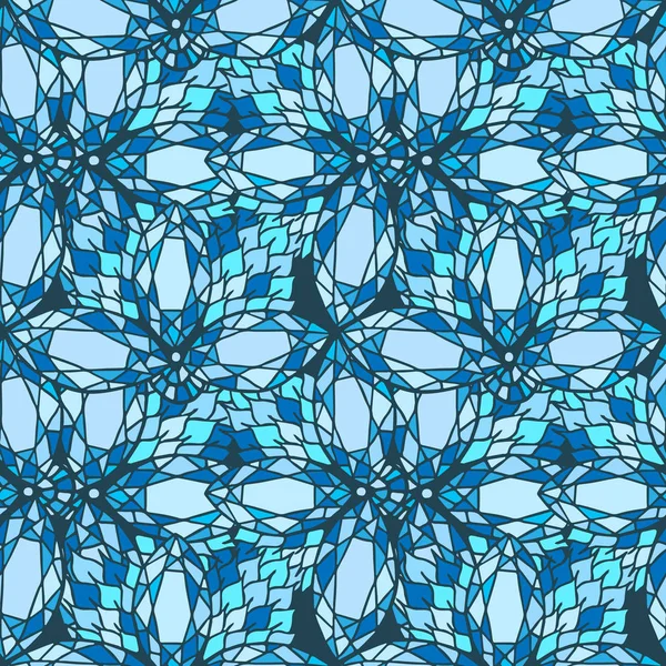 Fondo Gemas Cristal Abstracto Fondo Mosaico Patrón Jewerly Style Jewels — Vector de stock