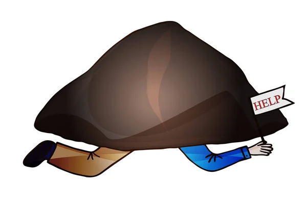 Раздавленный человек рисунок