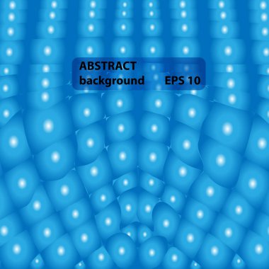 Soyut Mavi vektör arka plan aydınlatma elemanları ile. Mavi ışık arka plan için farklı tasarım.