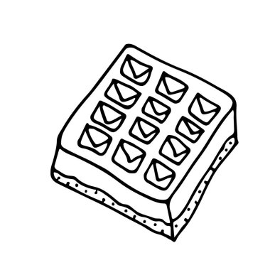 Boyama kitabı veya sayfa için tatlı tatlı