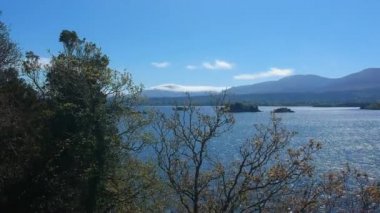 Harika göl'de Killarney Milli Parkı İrlanda - havadan görünümü