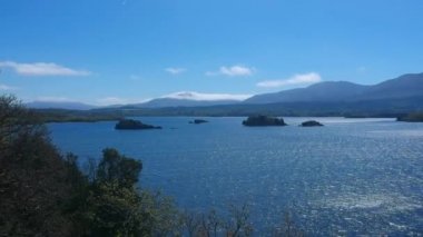 Harika göl'de Killarney Milli Parkı İrlanda - havadan görünümü