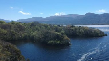 Harika göl'de Killarney Milli Parkı İrlanda - havadan görünümü