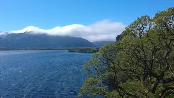 Filmagem aérea incrível do Parque Nacional de Killarney na Irlanda — Vídeo de Stock