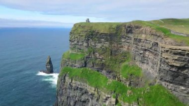 Dünya ünlü Cliffs, Moher İrlanda