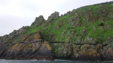 Skellig Michael - İrlanda güzel küçük ada - ünlü film loacation Skelligs