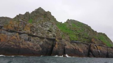 Skellig Michael - İrlanda güzel küçük ada - ünlü film loacation Skelligs