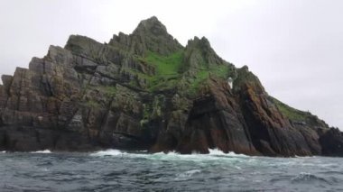 Skellig Michael - İrlanda güzel küçük ada - ünlü film loacation Skelligs