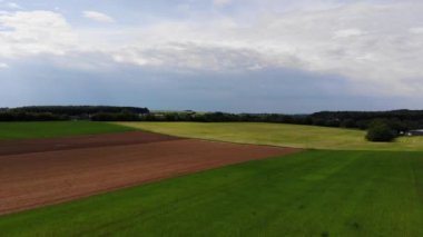 Kırsal - tarım alanları üzerinde hava uçuş