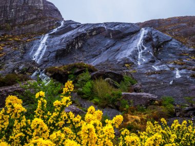 Gleninchaquin şelale Beara Yarımadası