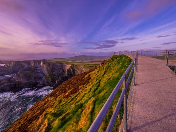 Tolle wanderungen an den kerry cliffs in irland — Stockfoto