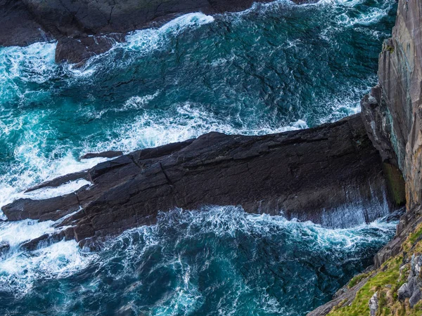 Wild Ocean water from above