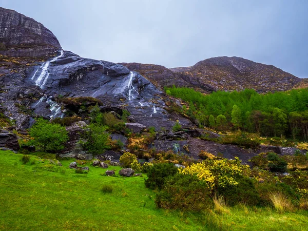 Gleninchaquin şelale Beara Yarımadası — Stok fotoğraf