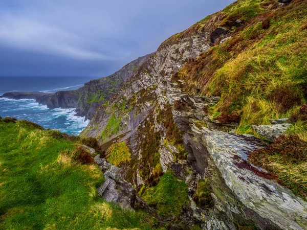 Şaşırtıcı Fogher Cliffs at İrlandalı west coast