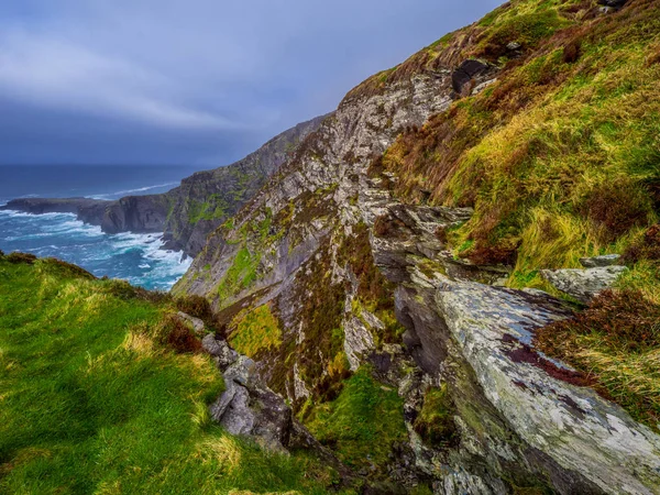 The amazing Fogher Cliffs at the Irish west coast — Stock Photo, Image