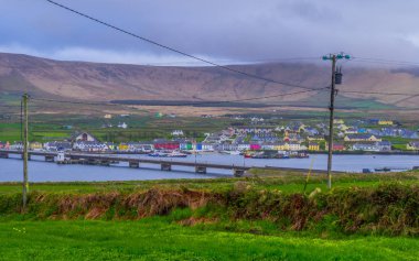 Portmagee güzel köy İrlanda