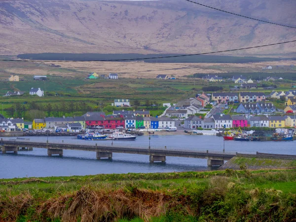 アイルランドの Portmagee の美しい村 — ストック写真