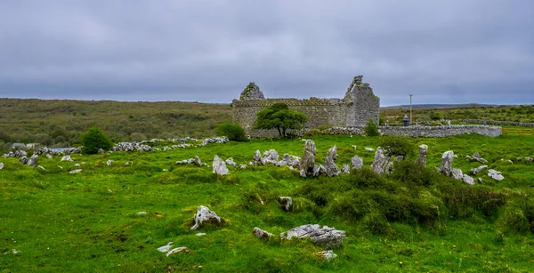 Ancient church ruin in Ireland