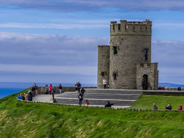 Dünya ünlü Cliffs, Moher İrlanda'nın Atlantik kıyısında