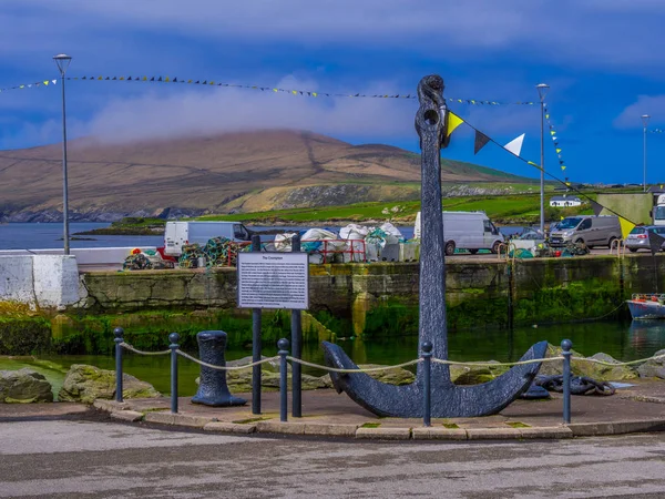 Anchor at Portmagee Harbor in Ireland — Stock Photo, Image