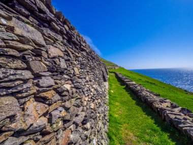 Dingle Yarımadası İrlanda Batı kıyısında geniş açı ateş