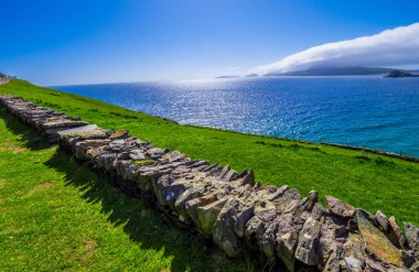 Güzel doğa ve yeşillik, Dingle Yarımadası İrlanda