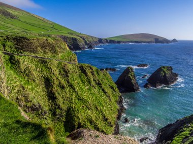 En güzel alan kayalık Atlantic coast Batı İrlanda