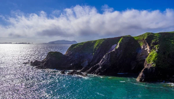 最美丽的区域在爱尔兰岩石大西洋海岸在西部 — 图库照片