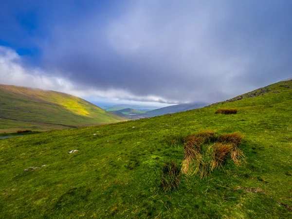 İrlanda - güzel manzara yeşil çim tepeler