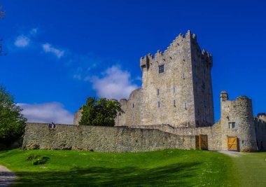 Killarney - ünlü bir dönüm noktası kalede Ross