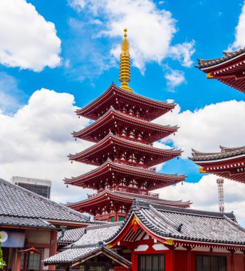 Senso-ji Tapınağı Asakusa Tapınağı Tokyo olarak da bilinir