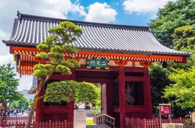 Tokyo - Asakusa Sensoji Tapınağı güzel Tapınağı