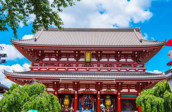 Templo Senso-ji también llamado Templo Asakusa en Tokio — Foto de Stock