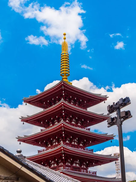 Templo de Senso-ji também chamado de Templo de Asakusa em Tóquio — Fotografia de Stock