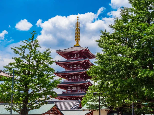 Senso-ji Temple also called Asakusa Temple in Tokyo — Stock Photo, Image