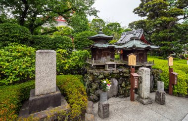 En ünlü Tapınağı Tokyo - tapınak Asakusa Senso-Ji - Tokyo, Japonya - 12 Haziran 2018