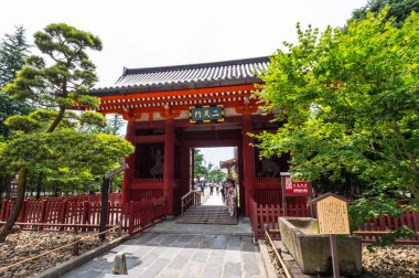 En ünlü Tapınağı Tokyo - tapınak Asakusa Senso-Ji - Tokyo, Japonya - 12 Haziran 2018