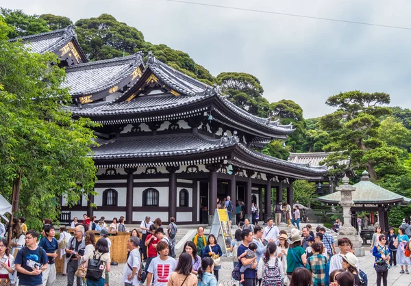 Famous Hase Dera Temple in Kamakura Japan - TOKYO, JAPAN - JUNE 12, 2018 — Stock Photo, Image