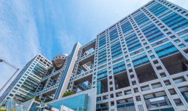 Modern Fuji televizyon yayını 12 Haziran 2018 Tokyo - Tokyo, Japonya - bina