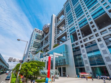 Modern Fuji televizyon yayını 12 Haziran 2018 Tokyo - Tokyo, Japonya - bina