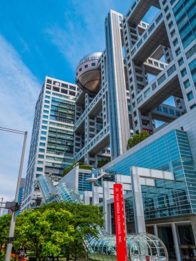 Modern Fuji televizyon yayını 12 Haziran 2018 Tokyo - Tokyo, Japonya - bina