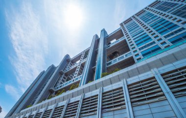 Modern Fuji televizyon yayını 12 Haziran 2018 Tokyo - Tokyo, Japonya - bina