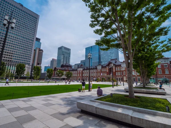 Tokyo İstasyonu - büyük Merkez İstasyonu şehir - Tokyo, Japonya - 12 Haziran 2018