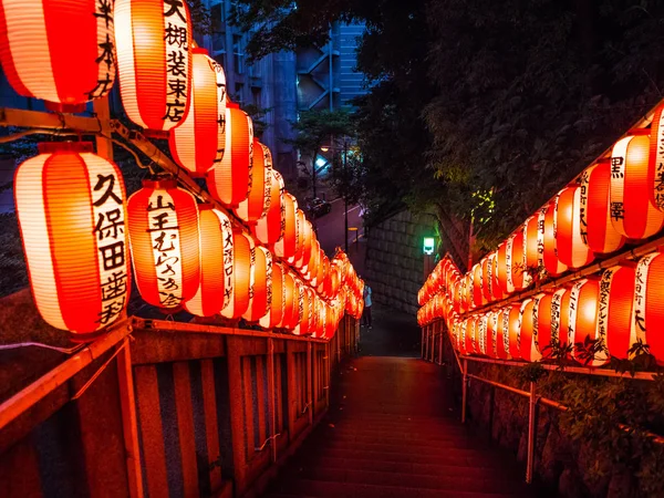 Famous Hie - Shrine in Tokyo in the evening - TOKYO, JAPAN - JUNE 12, 2018 — Stock Photo, Image