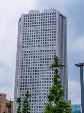 Shinjuku Tokyo - Tokyo, Japonya - 17 Haziran 2018 Sumitomo binada