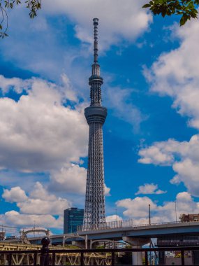 Ünlü Skytree Tower Tokyo - Tokyo, Japonya - 19 Haziran 2018